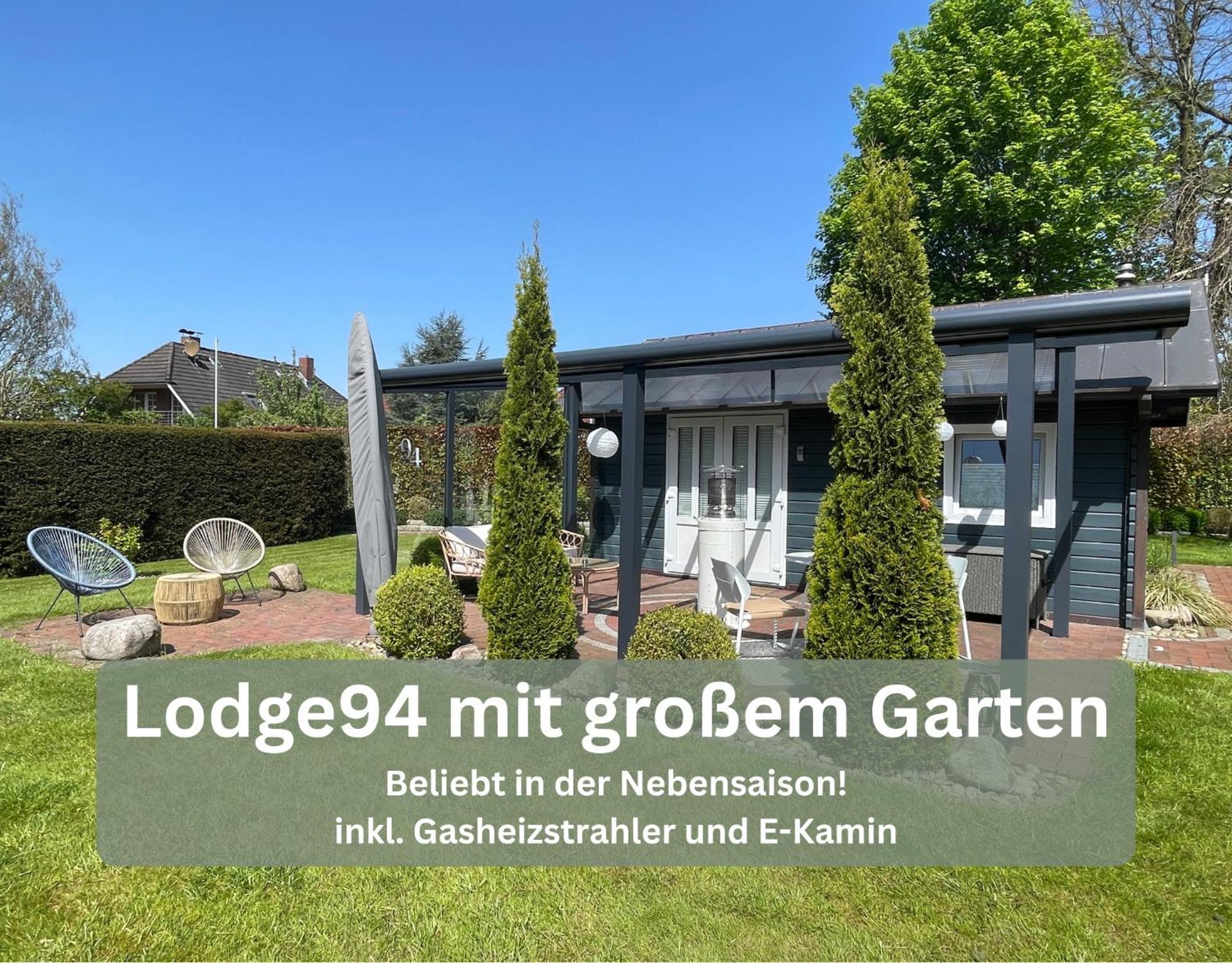 Lodge94 - Tinyhouse Kleiner Luxus Вильгельмсхафен Экстерьер фото